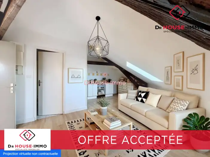 Appartement 2 pièces de 23 m² - Périgueux (24000)