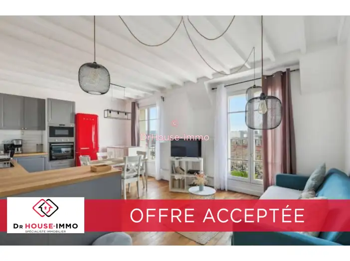 Appartement 3 pièces de 53 m² - Saint-Ouen-sur-Seine (93400)