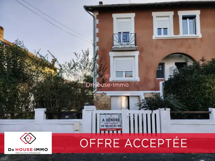 Maison 4 pièces de 78 m² - Bergerac (24100)