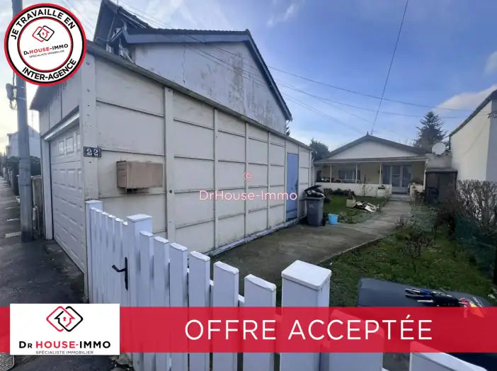 Maison 4 pièces de 60 m² - Valenciennes (59300)