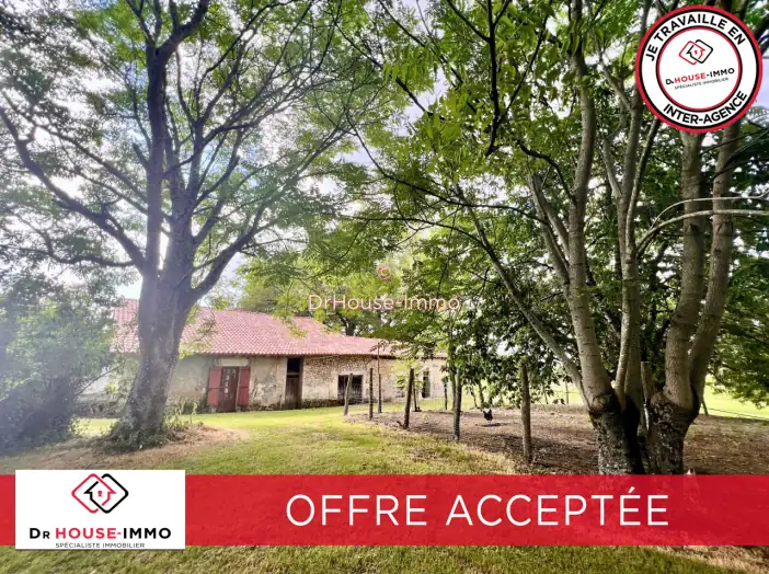 Maison 3 pièces de 72 m² - Saint-Martin-de-Ribérac (24600)