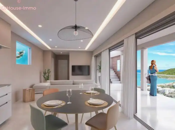 Appartement 4 pièces de 114 m² - Saint-Martin (97150)