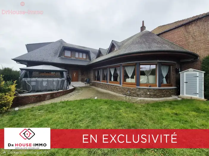 Maison 5 pièces de 200 m² - Marles-les-Mines (62540)