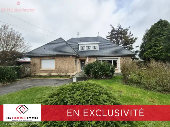 Maison 4 pièces de 160 m² - Isbergues (62330)