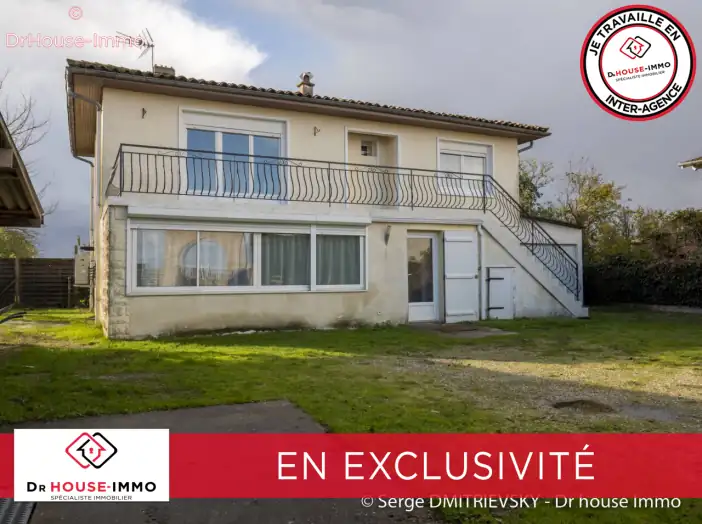 Maison 5 pièces de 126 m² - Saint-Julien-Beychevelle (33250)