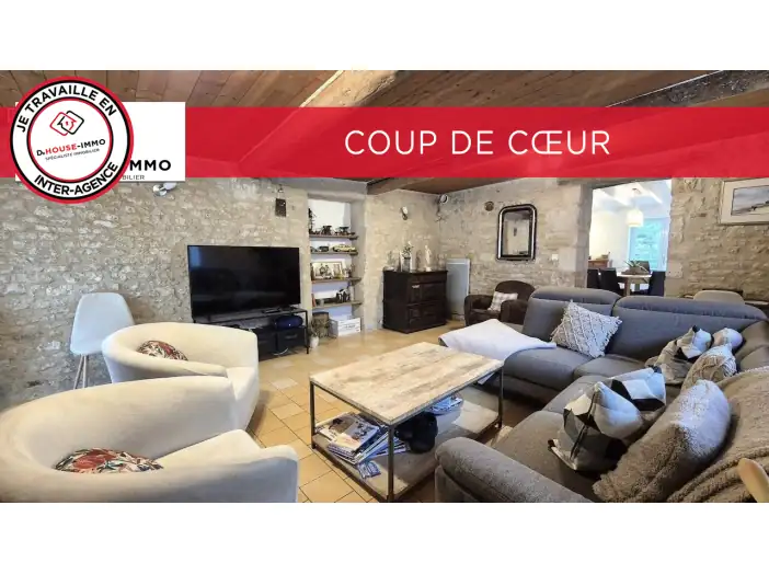 Maison 8 pièces de 130 m² - Mouzeuil-Saint-Martin (85370)
