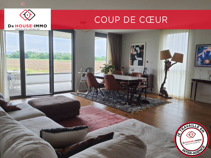 Appartement de 107m² - 5 pièces