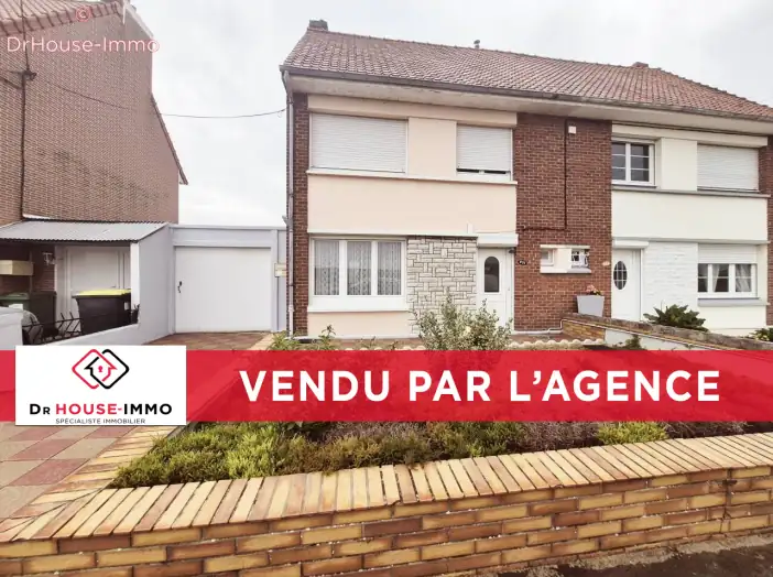 Maison 6 pièces de 80 m² - Isbergues (62330)