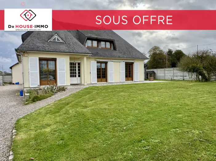 Maison 7 pièces de 143 m² - Saint-Nicolas-d'Aliermont (76510)