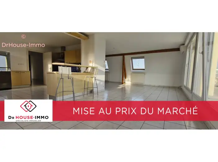 Appartement 5 pièces de 142 m² - Mulhouse (68200)