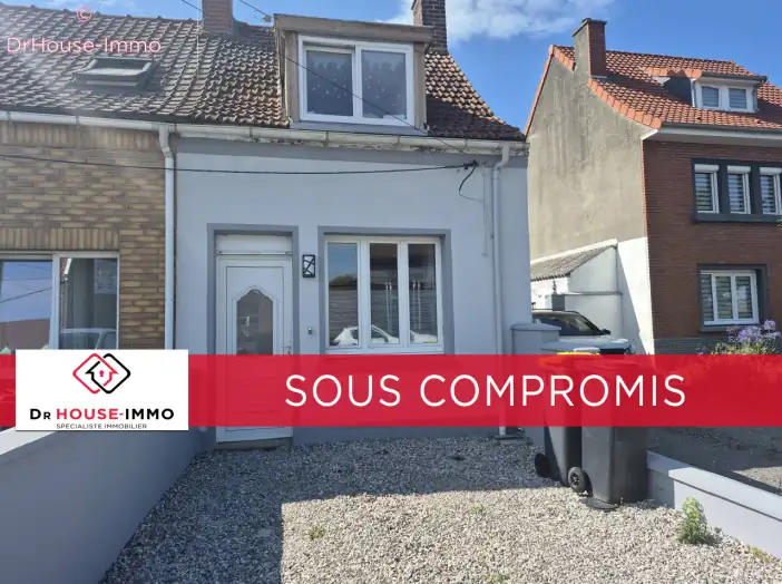 Maison 3 pièces de 62 m² - Guarbecque (62330)