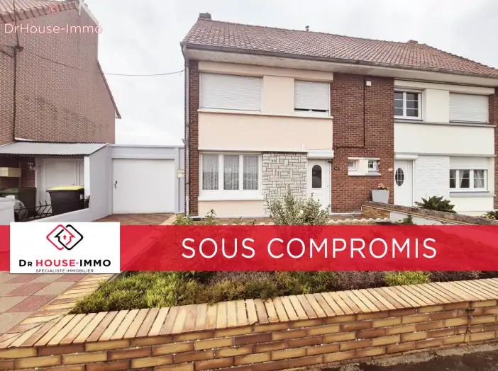 Maison 6 pièces de 80 m² - Isbergues (62330)