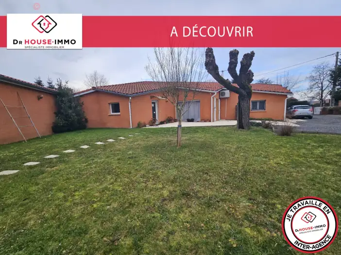 Maison 8 pièces de 225 m² - Laboutarie (81120)