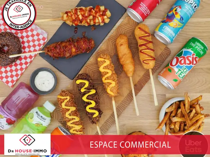 Commerce 3 pièces de 60 m² - Bordeaux (33000)