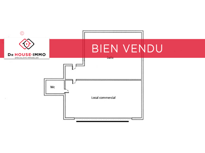 Bureau de 40m² - 2 pièces