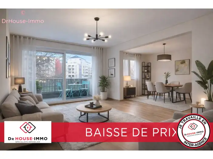 Appartement 4 pièces de 88 m² - Belfort (90000)