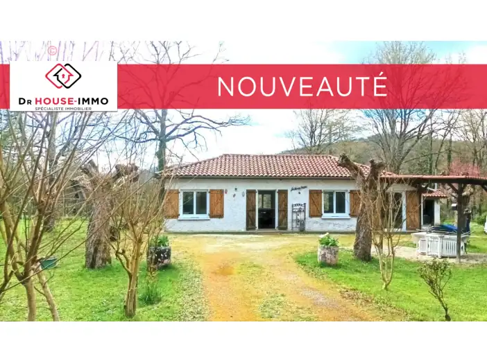 Maison 4 pièces de 83 m² - Montvalent (46600)
