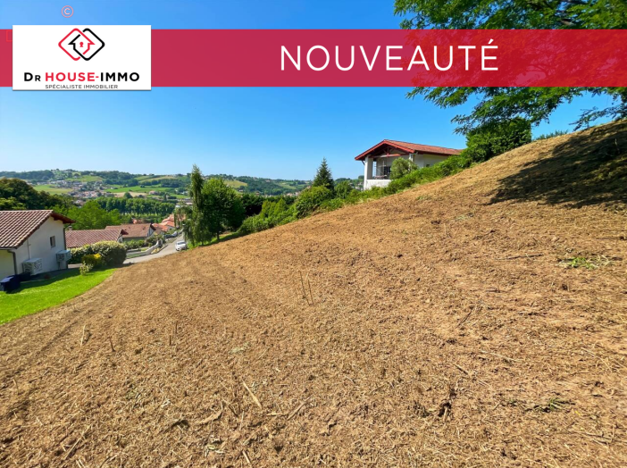 Terrain de 1237m²