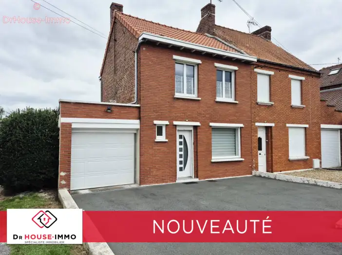Maison 4 pièces de 80 m² - Isbergues (62330)