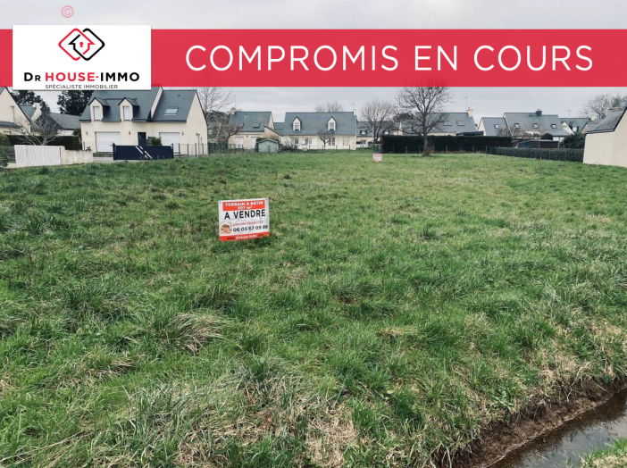 Terrain de 557m²
