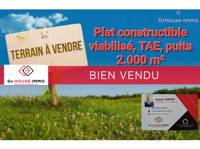 Terrain de 2001m²