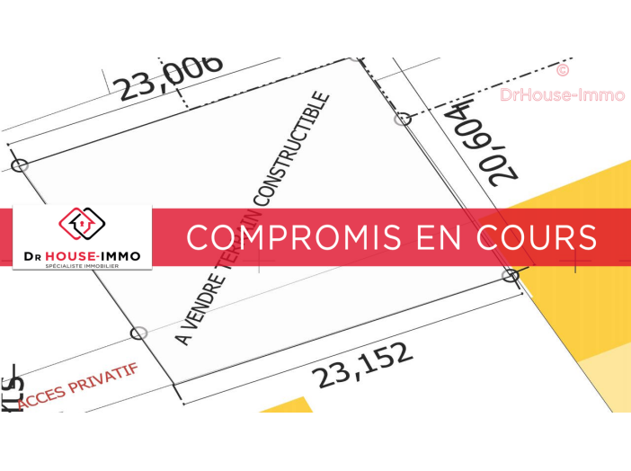 Terrain de 500m²