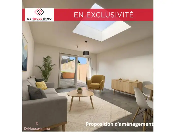 Maison 4 pièces de 97 m² - Tourcoing (59200)