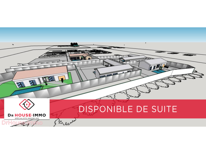 Terrain de 958m²