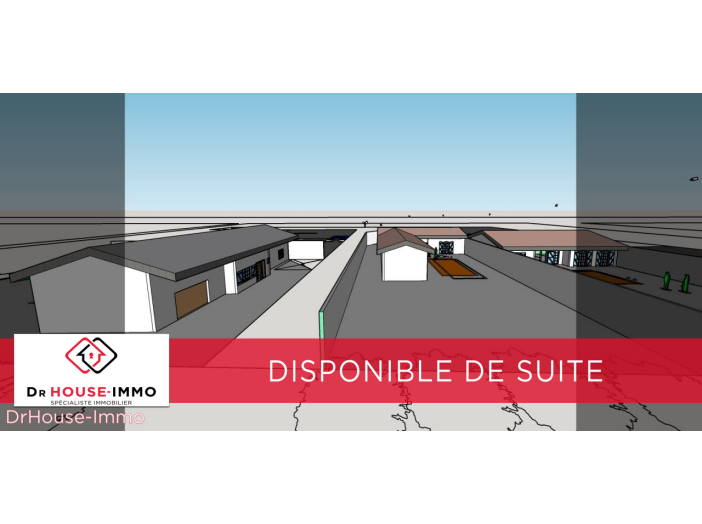 Terrain de 603m²
