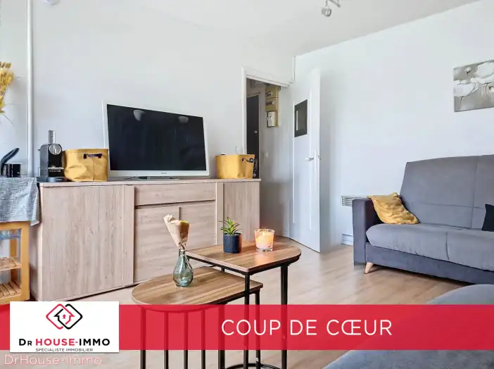 Appartement 1 pièce de 19 m² - Villers-sur-Mer (14640)