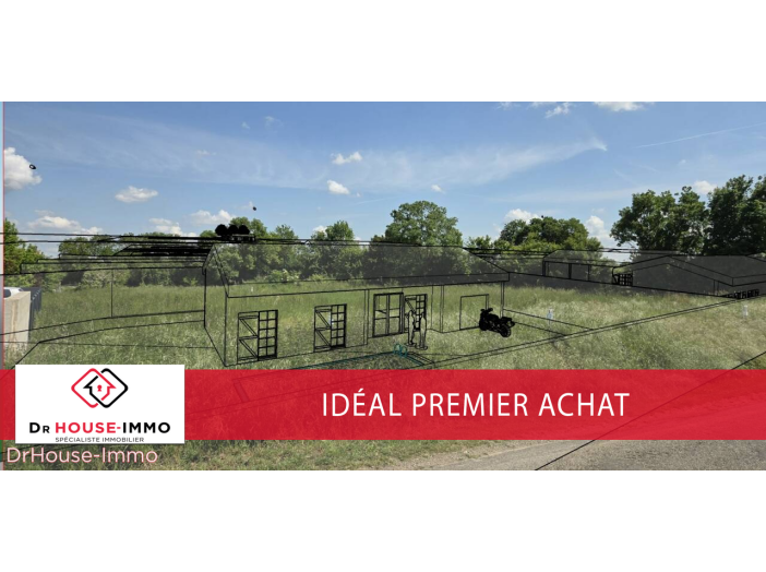 Terrain de 659m²