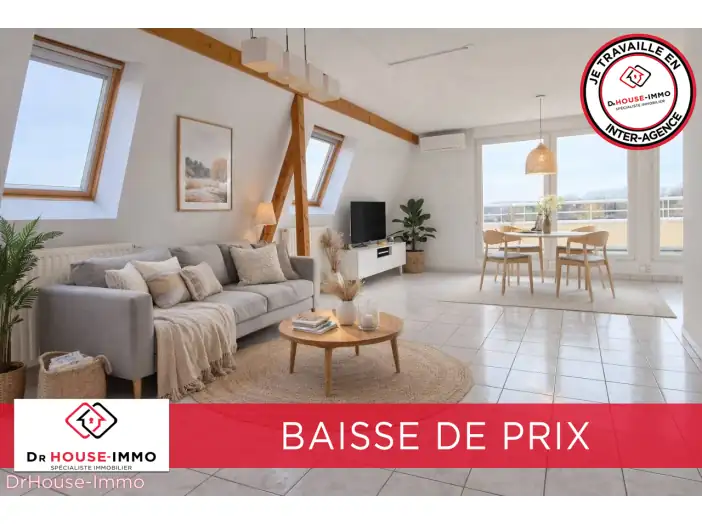 Appartement 5 pièces de 142 m² - Mulhouse (68200)