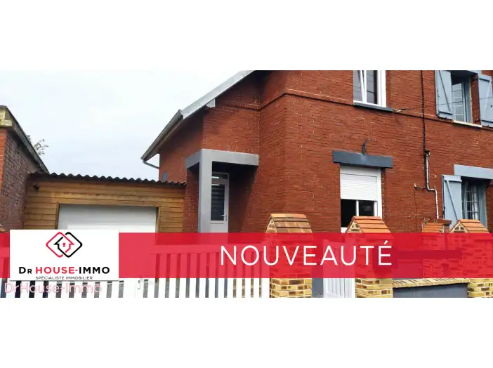 Maison 3 pièces de 52 m² - Dieppe (76200)