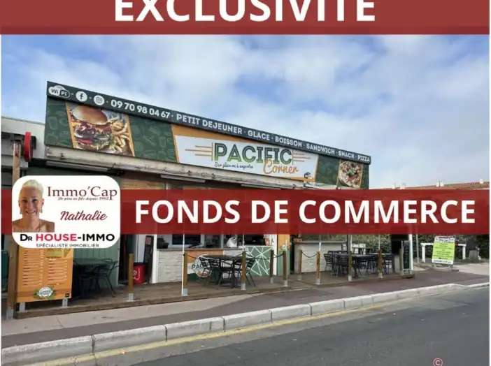 Commerce 1 pièce de 55 m² - Cap d'Agde (34300)