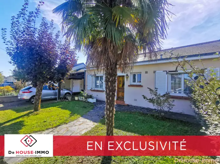 Maison 3 pièces de 80 m² - Joué-lès-Tours (37300)