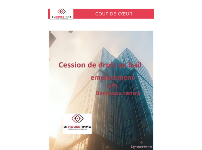 Commerce de 90m² - 4 pièces