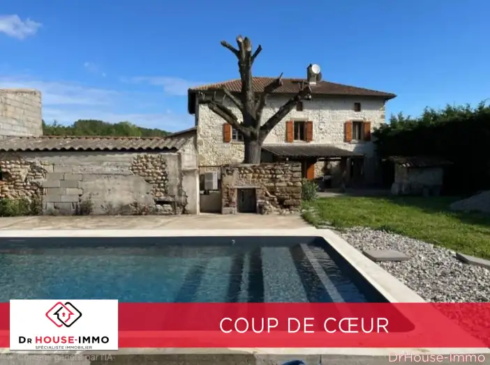 Maison 6 pièces de 165 m² - Geyssans (26750)