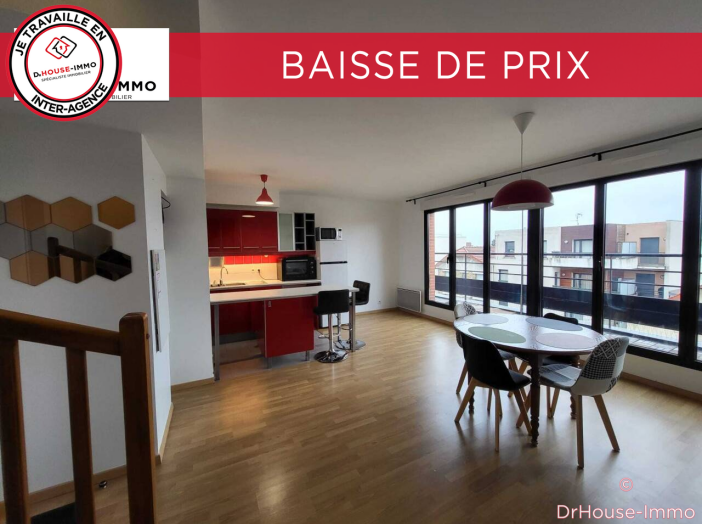 Appartement de 51m² - 3 pièces