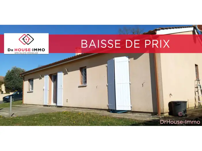 Maison 4 pièces de 85 m² - Sauveterre-de-Guyenne (33540)