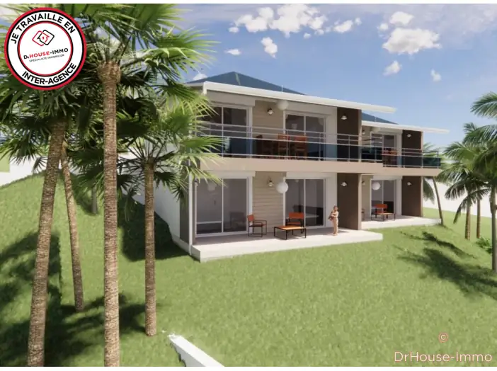 Appartement 3 pièces de 57 m² - Saint-Martin (97150)