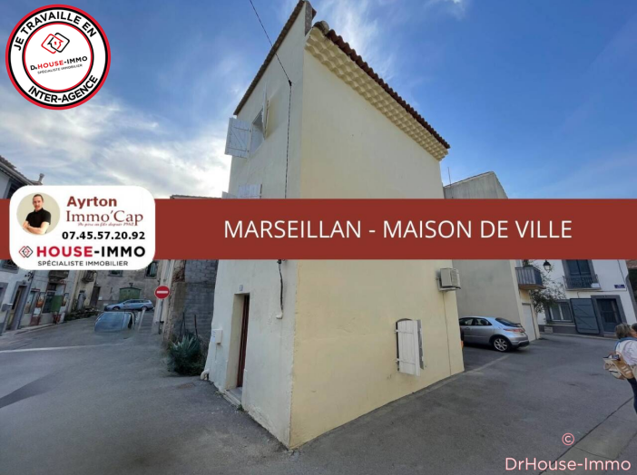 Maison de ville de 46m² - 3 pièces