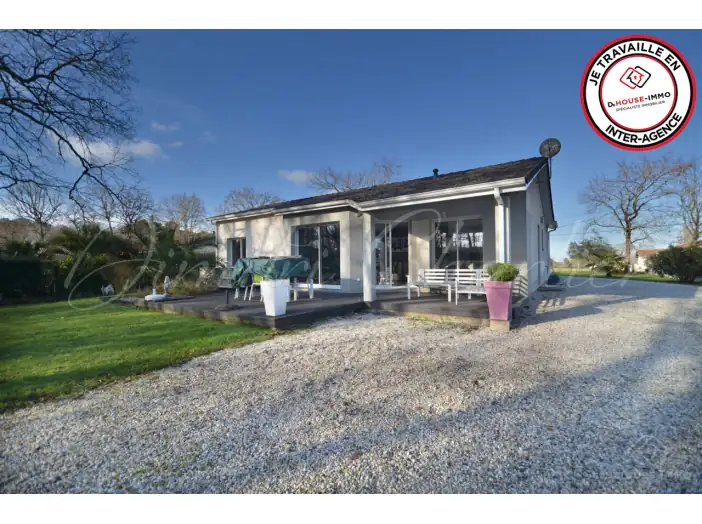 Maison 4 pièces de 108 m² - Prignac-en-Médoc (33340)