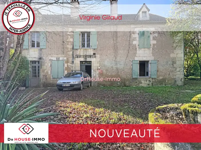Maison 6 pièces de 288 m² - Manzac-sur-Vern (24110)