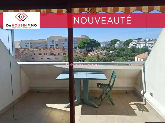 Appartement 1 pièce de 23 m² - Le Grau-du-Roi (30240)