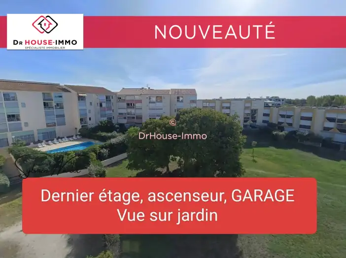 Appartement 1 pièce de 25 m² - Le Grau-du-Roi (30240)