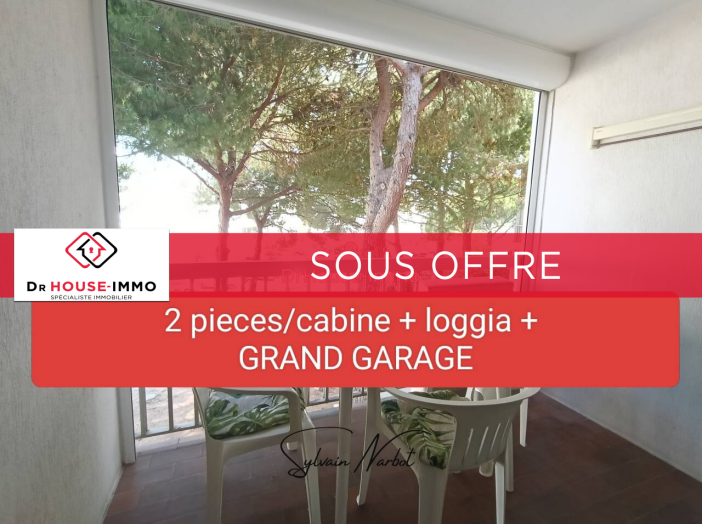 Appartement 2 pièces de 33 m² - Le Grau-du-Roi (30240)