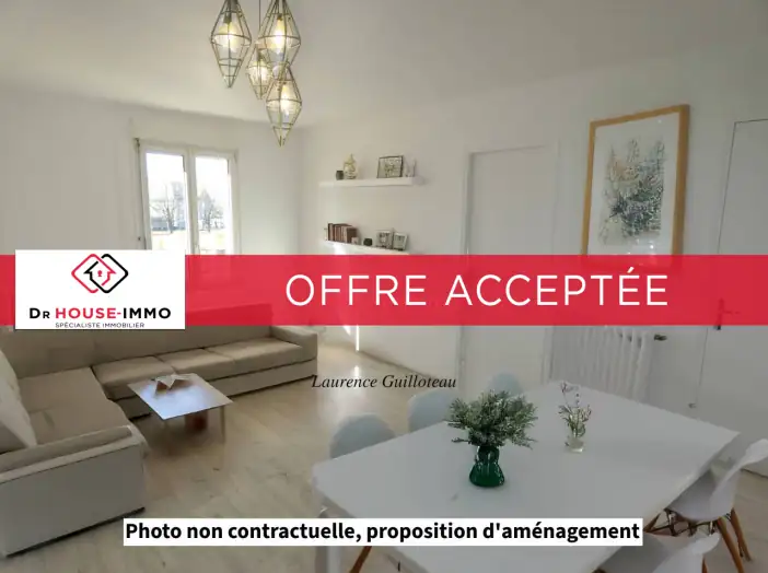 Appartement 3 pièces de 65 m² - La Couture-Boussey (27750)