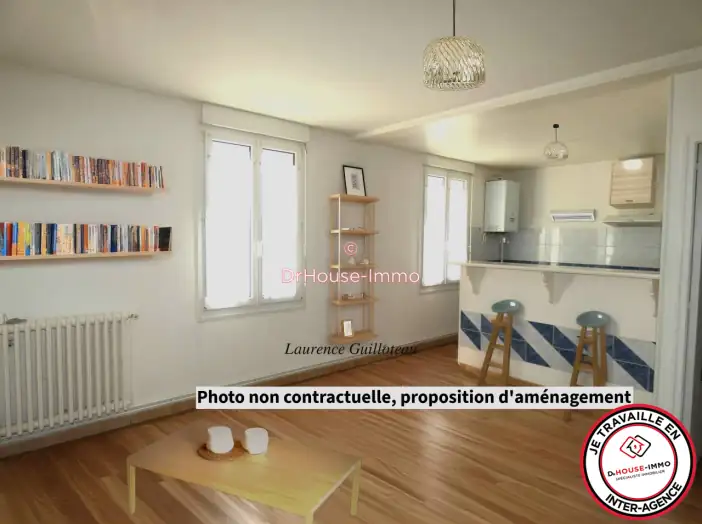 Appartement 2 pièces de 45 m² - La Couture-Boussey (27750)