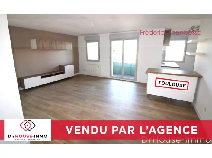 Appartement 3 pièces de 63 m² - Toulouse (31100)
