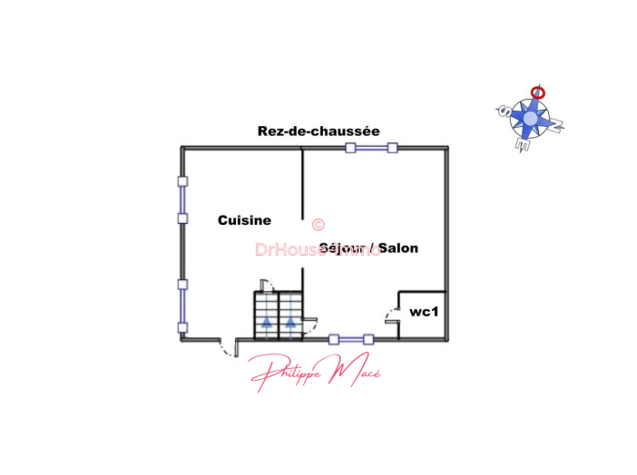 Maison de 91m² - 5 pièces